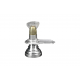 Parad Lingam Pure Silver Yoni Base Style - ix