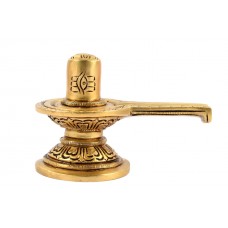 Brass Designer Shivling Design - i