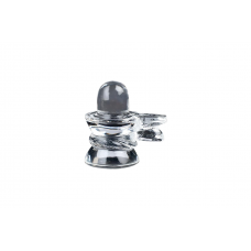 Sphatik Shivling with Snake - 205 - gms