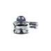 Sphatik Shivling with Snake - 174 - gms