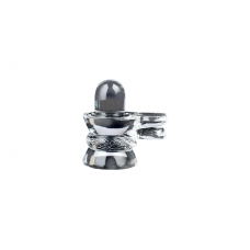 Sphatik Shivling with Snake - 157 - gms