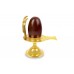 Narmada Shivling With Brass Yoni Base Style - xxxvi