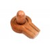 Crystalline White Natral Svayambhu Bana Lingam With Yoni Base - lxvii