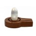 Crystalline White Natral Svayambhu Bana Lingam With Yoni Base - lvi