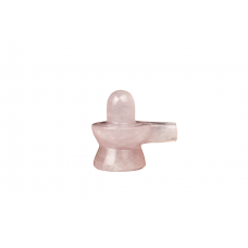 Rose Quartz Shivling - 58 - gms