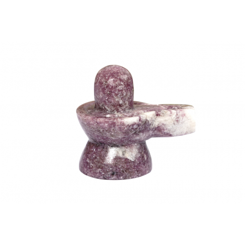 Lepidolite Shivlinga - 72 - gms