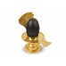 Narmada Shivling Brass Yoni Base Style - ix