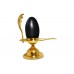 Narmada Shivling Brass Yoni Base Style - x