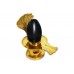 Narmada Shivling Brass Yoni Base Style - x