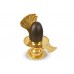 Narmada Shivling Brass Yoni Base Style - xix