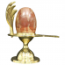 Narmada Shivling With Brass Yoni Base Style - xxx