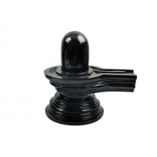 Black Agate Shivling - 1.194 - kgs