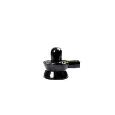 Black Agate Shivling - 188 - gms