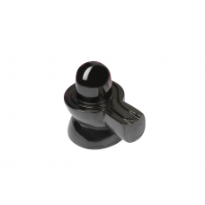 Black Agate Shivling - 683 - gms