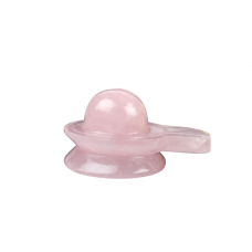 Rose Quartz Shivling - 201 - gms