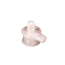 Rose Quartz Shivling - 196 - gms