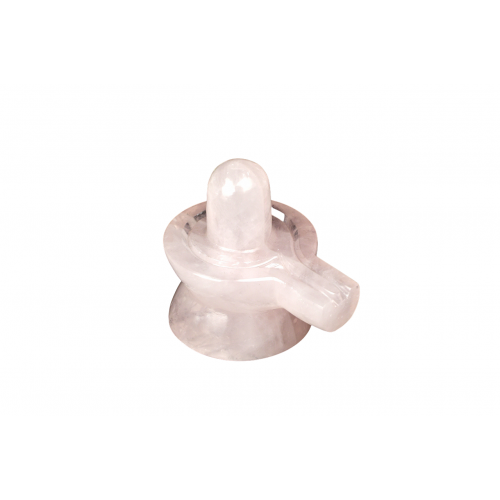 Rose Quartz Shivling - 196 - gms