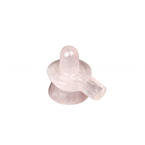 Rose Quartz Shivling - 135 - gms