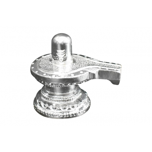 Pure Silver Shivling Style - IV