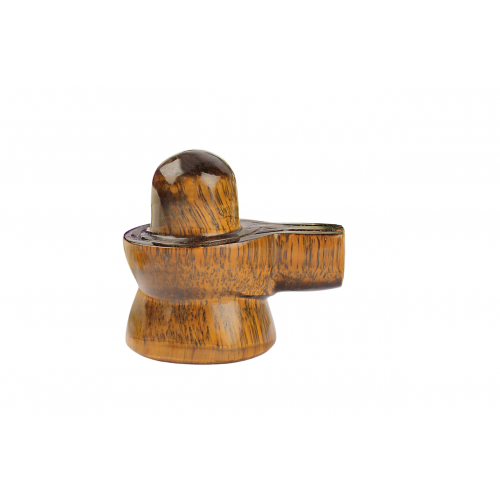 Shivlinga in Tiger Eye - 120 - gms - i