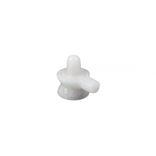 White Agate Shivlinga - 117 - gms