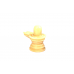 Ivory Yellow Jade Shivling - 71 - to - 80 - gms