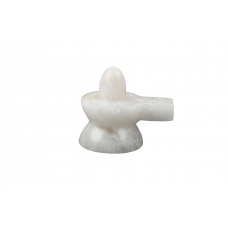 White Agate Shivlinga - 212 - gms