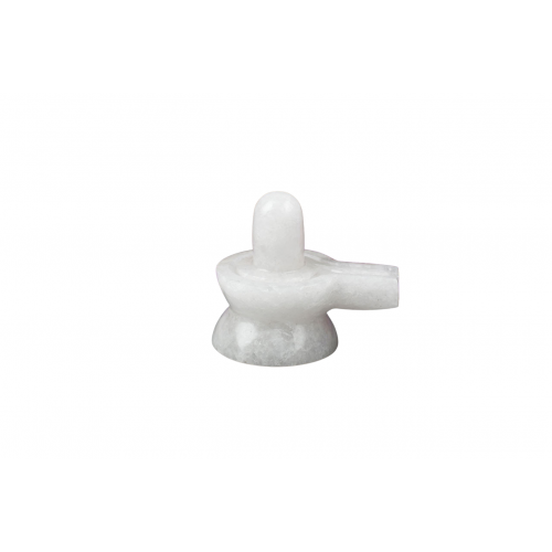 White Agate Shivlinga - 147 - gms