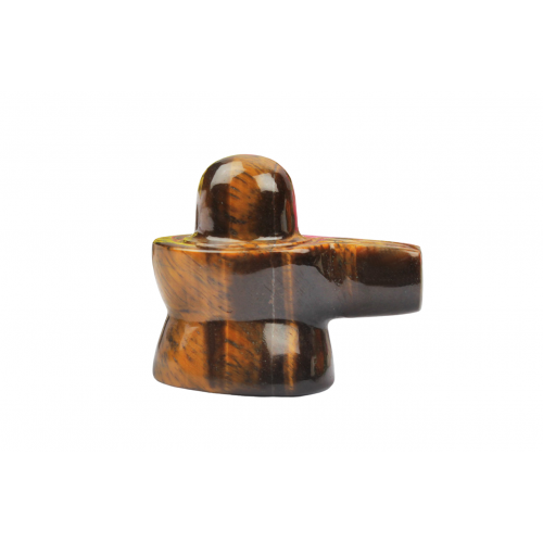 Shivlinga in Tiger Eye - 61 - gms