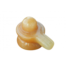 Shivlinga in Yellow Jade - 54 - gms