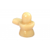 Ivory Yellow Jade Shivling - 50 - gms