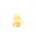 Ivory Yellow Jade Shivling - 85 - gms