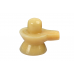 Light Yellow Jade Shivling - 123 - gms