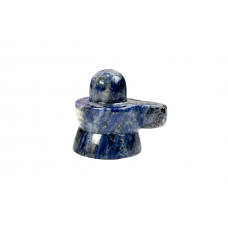 Blue Sodalite Shivling - 64 - gms
