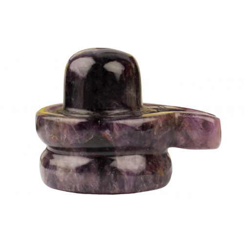 Shivlinga in Amethyst - 110 - gms