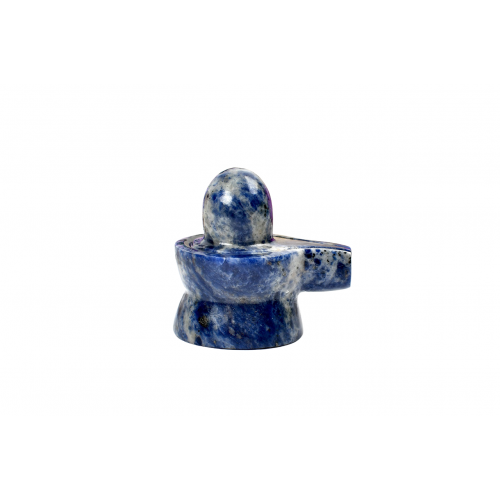 Blue Sodalite Shivling - 55 - gms