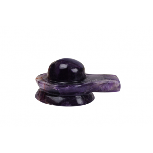 Shivlinga in Amethyst - 100 - gms