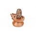 Narmada Lingam with Stone Damru Yoni Base