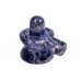 Blue Sodalite Shivling - 114 - gms