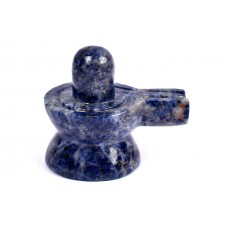 Blue Sodalite Shivling - 114 - gms