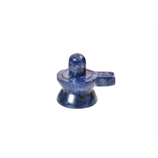 Blue Sodalite Shivling - 120 - gms