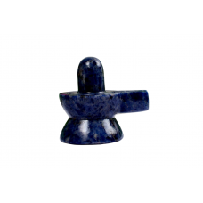 Blue Sodalite Shivling - 144 - gms