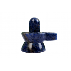 Blue Sodalite Shivling - 160 - gms