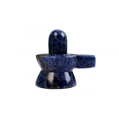 Blue Sodalite Shivling - 160 - gms