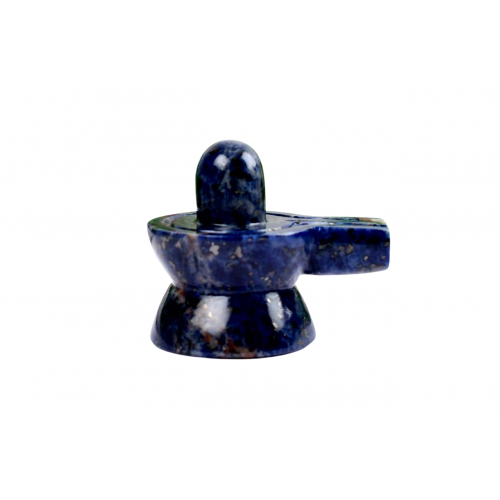 Blue Sodalite Shivling - 171 - gms