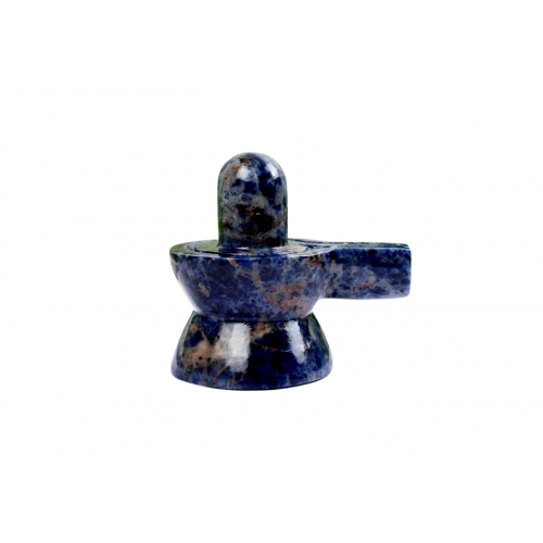 Blue Sodalite Shivling - 198 - gms