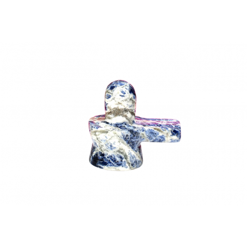 Blue Sodalite Shivling - 39 - gms