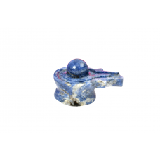 Blue Sodalite Shivling - 74 - gms