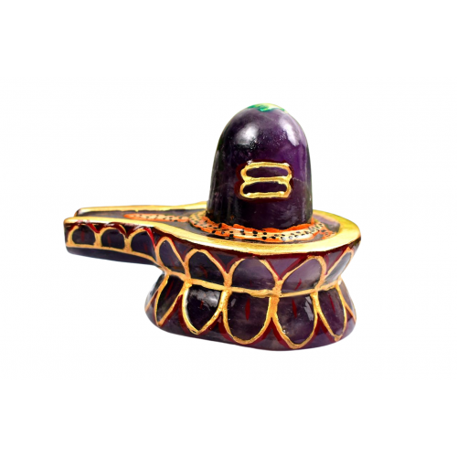 Shivlinga in Amethyst - 220 - gms