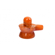 Red Jade Shivling - 130 - gms